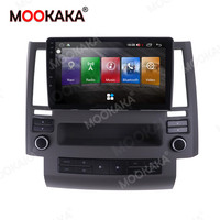 Radio para Auto con Sistema Android, Reproductor Multimedia, GPS, Pantalla Táctil, 6GB+128GB, para Infiniti FX35 2003 2004 2005 2006 2007
