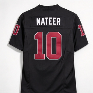 Camiseta de Fútbol Americano de los Oklahoma Sooners # 44 Bosworth # 10 Mateer # 1 Murray # 32 Perine # Colección universitaria cosida para hombre 28 Peterson - Product Image 2