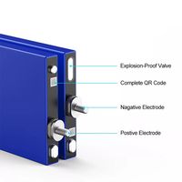 Sel baterai LiFePO4 Blade ultratipis 3.2V 138Ah untuk EV, sel baterai Lithium Ion aplikasi ESS