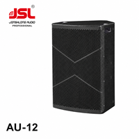 Moniteur de scène passif 12 pouces, haut-parleur de sol à SPL élevé pour sonorisation en direct, église, karaoké, logo personnalisé, directement de l'usine
