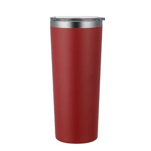 Vaso Térmico de Acero Inoxidable 304 de Alta Calidad con Recubrimiento en Polvo, 22 oz, para Viajes, Auto, Cerveza, Refrescos, Bebidas Heladas - Product Image 1