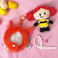 Véritable cape de policière volante en PVC fabriquée à la main Série Fashion Play Blind Box Plush Emamelling Doll Pendant Frozen Character Gift