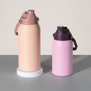 Botella de agua para niños con aislamiento de acero inoxidable de doble pared de nuevo diseño de 1,2 L con tapas boca ancha regreso a la escuela - Product Image 6