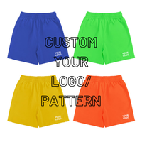 Shorts de basketball personnalisés vintage pour hommes, en polyester et nylon, avec broderie, design sur mesure, double maille unie, sublimation OEM
