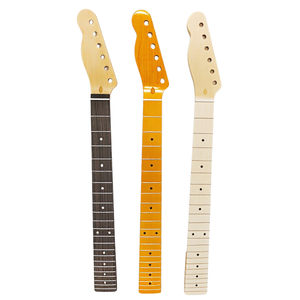 Mástil de <span class=keywords><strong>guitarra</strong></span> eléctrica de arce de 22 trastes para zurdos, acabado para estilo TL, 3 colores disponibles - Product Image 1