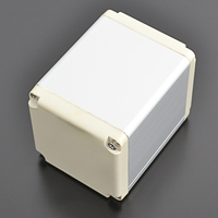 Boîtier de commutation à bouton-poussoir en alliage d'aluminium QH31-1, 65*65mm, étanche, 22mm, un trou, niveau de protection IP66, boîte de jonction
