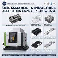 Fresadora CNC Horizontal TOM630 para el Procesamiento de Piezas Metálicas Industriales