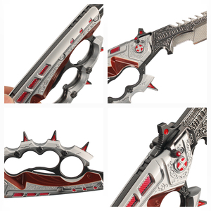 Nouveauté Ornements en métal 25cm Delta Force HawkOps Nouvelle saison Creed Jouet Modè<span class=keywords><strong>le</strong></span> de couteau en métal avec étui en cuir - Product Image 2