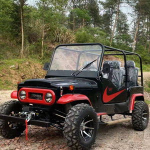 Wholesale Customized Jeep <b>ATV</b> <b>UTV</b> 4x4 Electric Mini Off-road Sightseeing Car CE Certified 2-Year Warranty Lead-acid Battery - Product Image 1