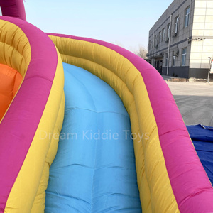 <span class=keywords><strong>Castillo</strong></span> de rebote inflable de Material Oxford para uso familiar de niños <span class=keywords><strong>con</strong></span> tobogán de trampolín de pozo de <span class=keywords><strong>bolas</strong></span> - Product Image 5