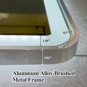 Interrupteur lumineux mural LED <span class=keywords><strong>Miroir</strong></span> intelligent LED <span class=keywords><strong>Miroir</strong></span> <span class=keywords><strong>de</strong></span> salle <span class=keywords><strong>de</strong></span> bain désembueur <span class=keywords><strong>Miroir</strong></span> <span class=keywords><strong>de</strong></span> <span class=keywords><strong>douche</strong></span> - Product Image 3