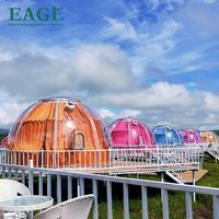 Maison PC dôme transparent personnalisé étoile bulle maison design moderne vente chaude pour une utilisation en extérieur