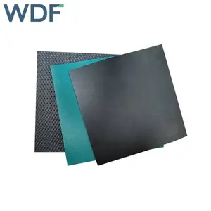 HDPE LDPE LLDPE membrane de drainage de revêtement d'étang étanche 0.75mm 0.5mm prix de revêtement d'étang