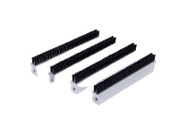 Gestionnaire de câbles avec joint de porte inférieur, bande de brosse à double bande en fil de laiton