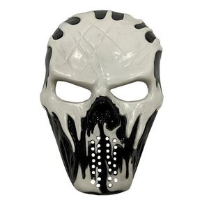 Máscara de Esqueleto Animada con Fuego Fantasma Negro, Accesorios de Decoración para Fiesta de Halloween, Venta al Por Mayor - Product Image 3