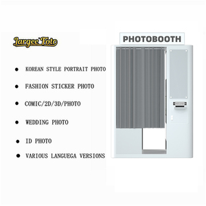 <span class=keywords><strong>Photomaton</strong></span> automatique au design simple, écran tactile 21,5 pouces, <span class=keywords><strong>photomaton</strong></span> pour selfies, impression rapide, <span class=keywords><strong>photomaton</strong></span> <span class=keywords><strong>numérique</strong></span> - Product Image 3