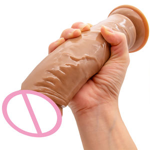 Peau sensation Gode Réaliste matériau souple Énorme Pénis Avec Ventouse Sex Toys pour Femme Gode Ceinture Masturbation Féminine - Product Image 5