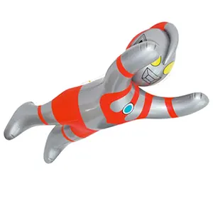 PVC מתנפח ultraman צעצועי ויניל דמויות מצוירות קטן לפוצץ מותאם אישית מתנפח צעצועים לילדים