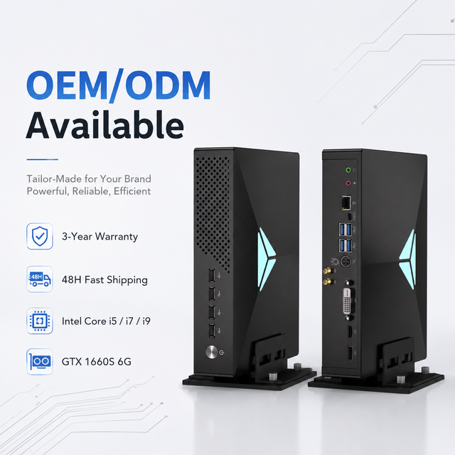 Mini Desktop Computer Intel Core I7 9700F I9 9900T DDR4 64GB M.2 NVMe 2.5 Inch SATA Dual LAN Mini PC for Retail POS System