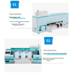 Yüksek Hızlı Dijital Etiket Baskı Makinesi A3+ CMYK LC LM Su Şişesi Etiket Baskısı için Baskı Makinesi - Product Image 4