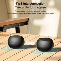 Enceinte sans fil miniature en alliage d'aluminium Yesido YSW33 3W, durable et élégante, gadgets mobiles intelligents, enceinte portable sans fil miniature
