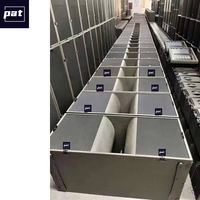 Pat KS28 Dual 18 pouces, subwoofer passif professionnel en contreplaqué de bouleau, néodyme, 4 ohms d'impédance, 2400W de puissance, étanche