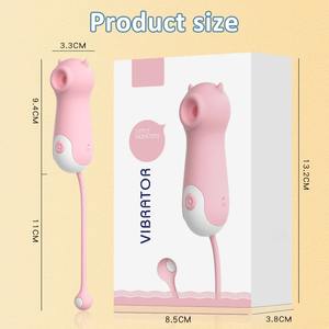 Alat masturbasi wanita, mainan seks klitoris vakum Stimulator puting Vagina 18 + dewasa, alat masturbasi wanita Vibrator hisap - Product Image 6