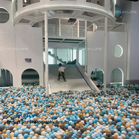 Équipement de terrain de jeux intérieur pour parc à thème MINO Design en Australie, utilisation commerciale, ensemble de jeux souples pour enfants, certifié ISO9001
