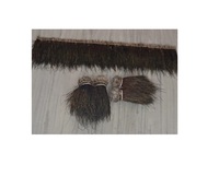 Tissu en dentelle de plumes de paon écologique, antibactérien, léger, résistant à l'abrasion, accessoires de robe faits à la main pour mariage