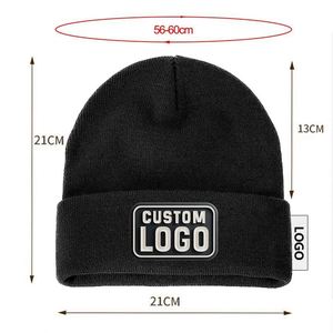 High Quality Winter Plain Dyed Custom Beanie Hat Warm <b>Knitted</b> Custom Logo Fruit <b>Pattern</b> Hand Embroidery Beach Business - Product Image 3