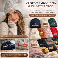 Chapeau Tricoté Hiver Chaud Confortable pour Femme, Personnalisation Multicolore