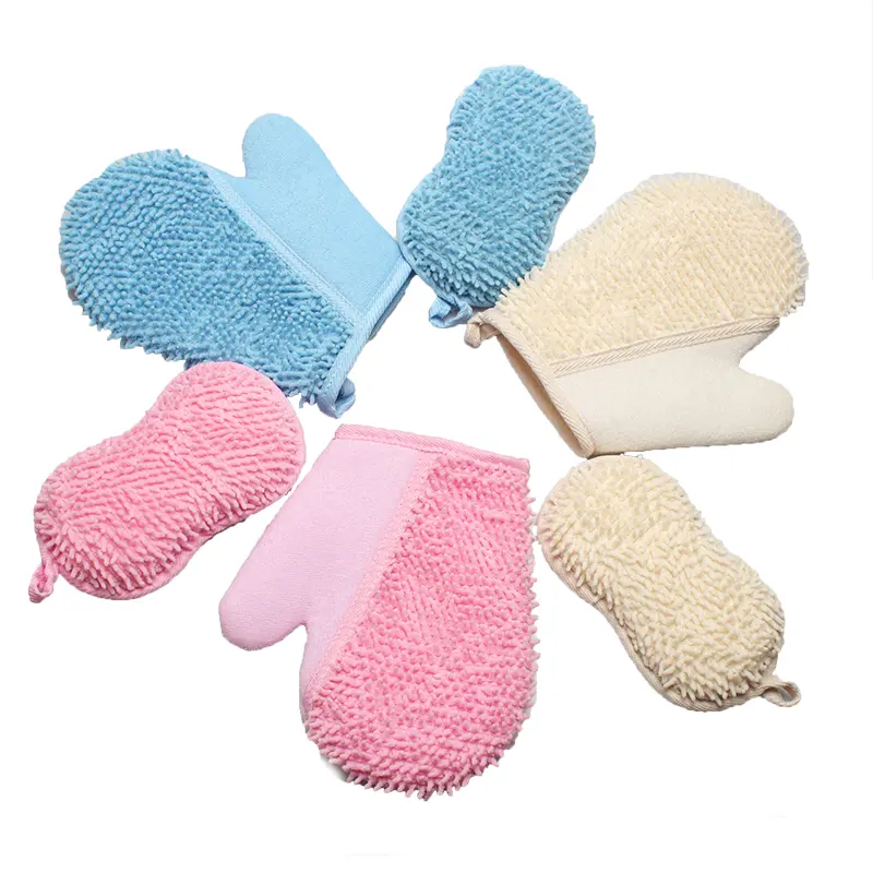 Wholesale automotive Cleaning products Polishing cloth single and double side Chenille polyp microfiber long velvet
