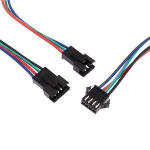 Anpassbare jst sm 3-polige LED-Licht Stecker Buchse Stecker elektrische Kabel Crimp klemme Stecker Kabelbaum Kabel adapter - Product Image 2