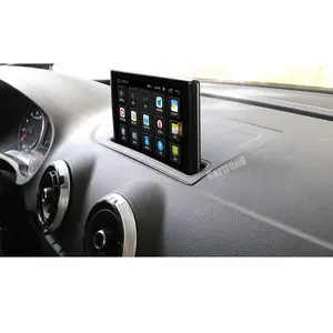 GPS לרכב סטריאו A3 אנדרואיד ניווט מגע מסך mmi רדיו מערכת retrofit לוח מחוונים מולטימדיה תצוגת tablet עובד carplay