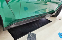 Jupe latérale avant en fibre de carbone sèche Style MP Diffuseur arrière Spoiler avant pour BMW G80 G82 M3 M4
