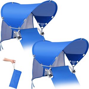 Parasol pliable portable UPF50+ universel pour chaise de plage, chaise de camping, <span class=keywords><strong>lit</strong></span> de camping et <span class=keywords><strong>lit</strong></span> pliant – Vente en gros - Product Image 4