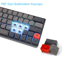 Clavier mécanique luminescent Skyloong GK64 à commutation optique Gateron 60% à commutation à chaud pour fabricant d'origine