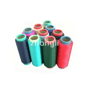 polyester Texturized yarn 75D/36F HIM NIM SD bright DTY yarn zhongli factory plant