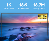 Moniteur d'ordinateur de jeu FHD 1920*1080P 27 pouces 120Hz 1ms Écran IPS Design à cadre étroit sur trois côtés Affichage PC