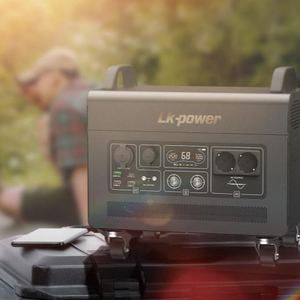 แบตเตอรี่สำรอง LKPOWER ชุดพกพา 2000W 1536Wh เครื่องกำเนิดไฟฟ้าพลังงานแสงอาทิตย์ พร้อมพอร์ต PD100W - Product Image 4