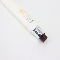 Tubes cosmétiques vides souples brillant à lèvres personnalisé huile de massage crème pour les yeux tube à bille roulante emballage tube à presser avec applicateur à bille roulante