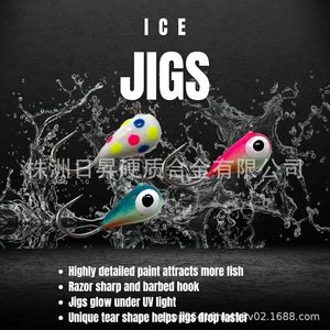 Tungsten Alloy Ice Fishing Sinkers 5g D2.7 To D7 4.4G Freshwater Fish Lure Accessories - Product Image 5