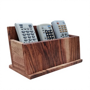 Eco-Friendly Wooden 5-Layer Modern Handmade Remote <b>Control</b> <b>Holder</b> Stand for Home Living Room Table - Product Image 6