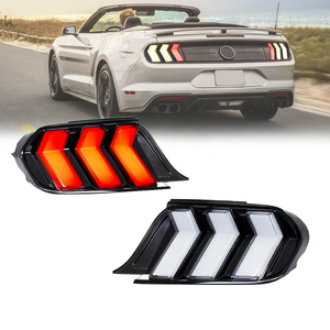 Conjunto de Lámpara Trasera LED de Movimiento DK para Ford Mustang GT350 GT500, Luces Traseras LED Modificadas RGB para Coche, Lámpara Posterior 2015-2023 - Product Image 6