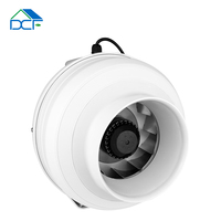 Ventilateur de gaine DCFAIR 8 pouces Eco-Watt, moteur AC 110-120V, faible bruit 45-50dB, grand volume d'air, ventilation pour appartements, gymnases, OEM/OEDM