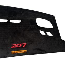 Accessoires intérieurs automobiles Luerman, housse de tableau de bord complète en flanelle/polyester, antidérapante pour <span class=keywords><strong>Peugeot</strong></span> <span class=keywords><strong>207</strong></span> - Product Image 2