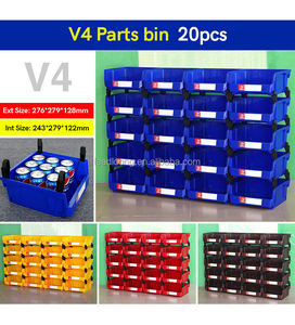 محطات عمل مستعملة لتخزين الأرفف لأجزاء حاوية صغيرة قابلة للتكديس - Product Image 5