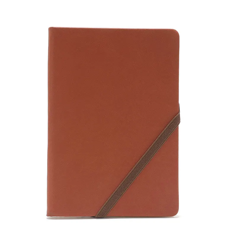 Buku catatan dengan halaman putih buku kutipan motivasi harian cetakan kustom perencana cap emas merah dan notebook 2024 kustom