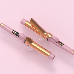 Rizador de <span class=keywords><strong>pelo</strong></span> de salón, rizador de titanio, pinzas para rizar personalizadas, herramientas de estilismo para el cabello, diseño en forma de onda, <span class=keywords><strong>plancha</strong></span> plana - Product Image 3