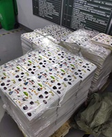 Stiker Label makanan beku termal, gulungan Label makanan untuk timbangan berat Printer bebas BPA, stiker kustom Label ECO termal